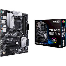 Материнська плата ASUS Prime B550-Plus (sAM4, AMD B550, PCI-Ex16)