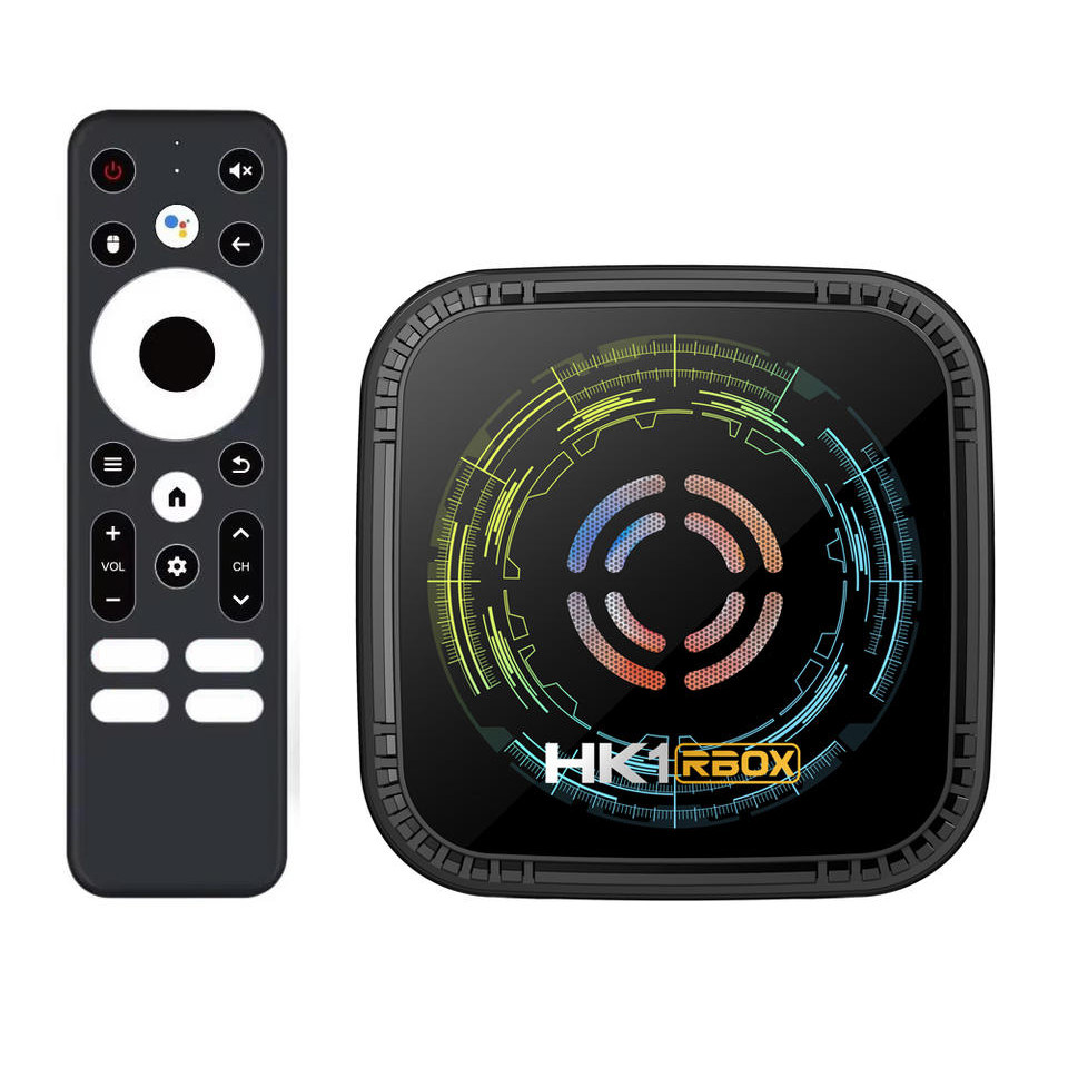 Смарт ТВ Приставка HK1 RBOX H8X 4/32 ГБ, Allwinner H728, Android 14, WiFi6, LAN 1 Гб, фото 1