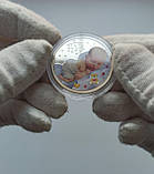 Монета НБУ 5 гривень Батьківське щастя у сувенірній упаковці, фото 8