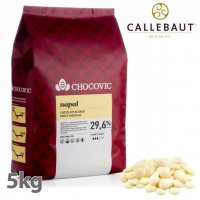 Білий шоколад 29.6% Napal Chocovic, пак 5 кг