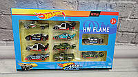 Набір машинок Hot Wheels у подарунковому пакованні 10 шт.