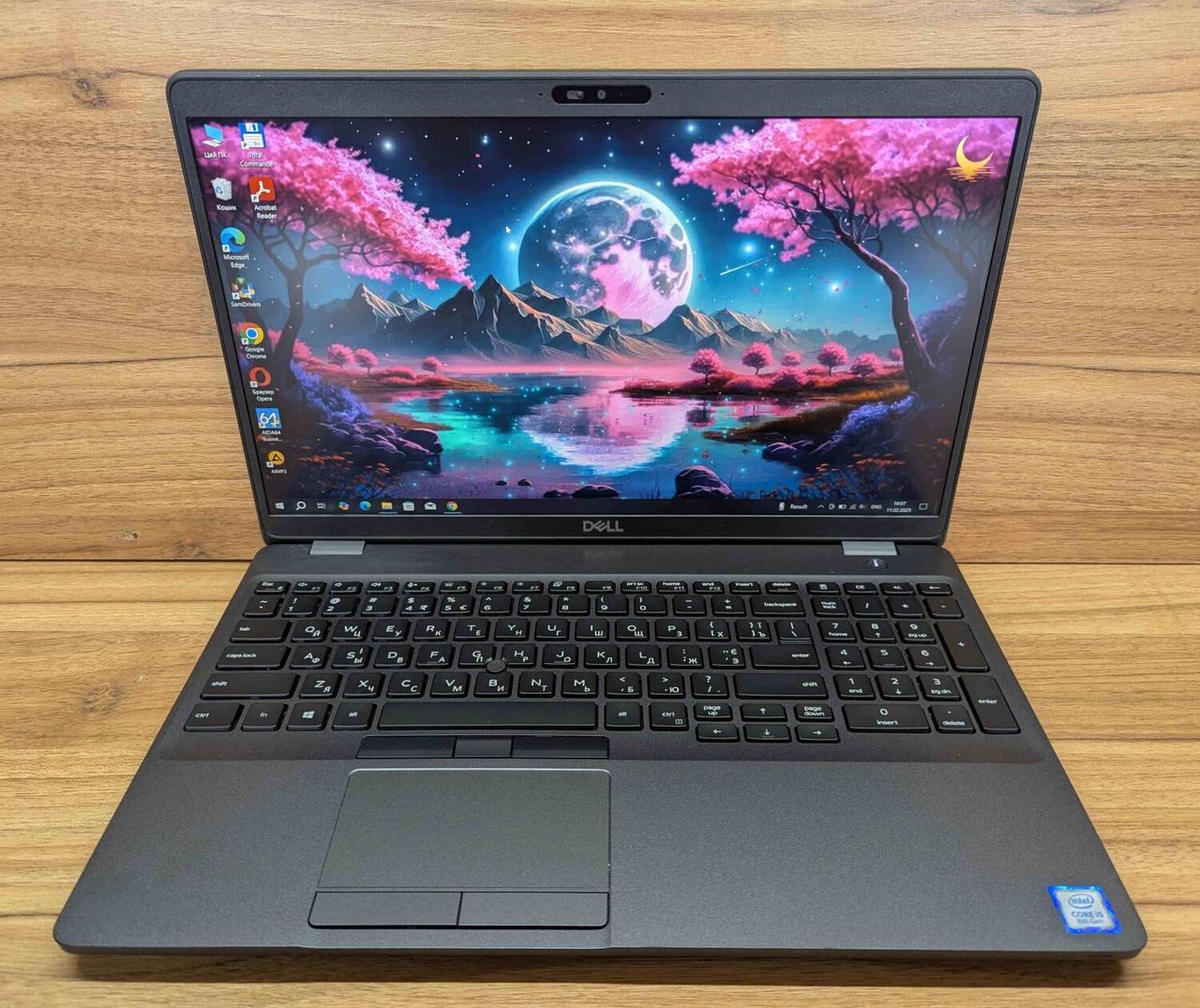 Б/в Ультрабук Dell Latitude 5500 15.6" 1920x1080| Core i5-8265U| 16 GB RAM| 480 GB SSD| UHD 620