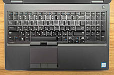 Б/в Ноутбук Dell Precision 7540 15.6" 1920x1080| Core i7-9850H| 32 GB RAM| 512 GB SSD| Quadro T1000 4GB, фото 3