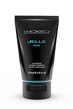 Анальний лубрикант з ефектом охолодження WICKED JELLE CHILL на водній основі, 120 мл