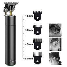 Професійний тример Hatteker Professional Trimmer Light Grey (SK-113-GR), фото 5