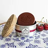 Набір натурального мила в пметалевій скриньці "Вишня" (2 шт.*50 г), фото 3