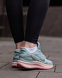 Жіночі кросівки Nike Zoom Winflo Blue Pink весна-осінь-літо в сітку блакитні. Живе фото, фото 7