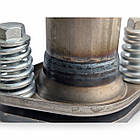 Фланець глушника в зборі (Демпферне з'єднання) d 48 мм (фланці + кільце + кріплення) неіржавка сталь ID48*L152, фото 3