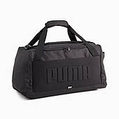 Сумка спортивна Puma S Sports Bag 0907115 01 (чорна, об'єм 30 літрів, поліестер, бренд пума)