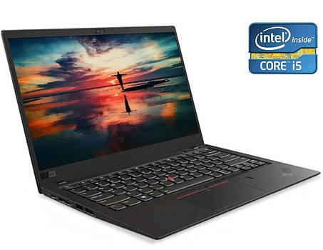 Ультрабук Lenovo ThinkPad X1 Carbon G6/ 14" (1920x1080)/ Core i5-8350U/ 8 GB RAM/ 240 GB SSD/ UHD 620, фото 1