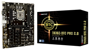 Материнська плата Biostar TB360-BTC PRO 2.0 LGA 1151v2 (TB360-BTC PRO 2.0) Б/В