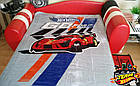 Ковдра Ferrari Hot Wheels покривало плюш 160х220 ексклюзив Original ліцензія, фото 2