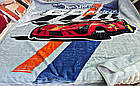 Ковдра Ferrari Hot Wheels покривало плюш 160х220 ексклюзив Original ліцензія, фото 7