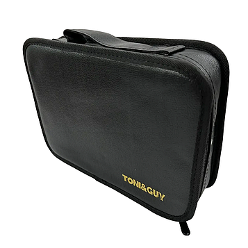 Чохол для машинок, тримерів + відділення для трьох пар ножиць Toni&Guy Clipper Pouch 2in1 Black (T&G-0005)
