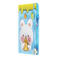 Книжка записна YAMMY на гумці, А5, 80 арк., клітинка., KIDS LINE ZB.115106