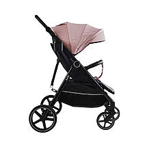 Коляска прогулянкова дитяча JOY Sevillia (футкавер, підсклянник, дощовик) S-15928 Рожева, фото 5