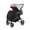 Коляска прогулянкова дитяча JOY Sevillia (футкавер, підсклянник, дощовик) S-15928 Рожева, фото 6