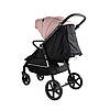 Коляска прогулянкова дитяча JOY Sevillia (футкавер, підсклянник, дощовик) S-15928 Рожева, фото 7