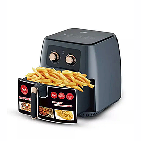 Повітряна Фритюрниця для приготування без олії 8 л на 1700 Вт Air Fryer RAF 5294, Фритюр для кухні