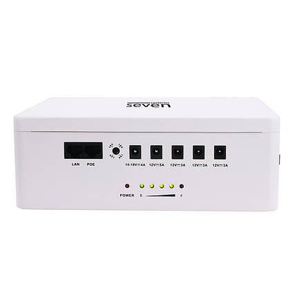 ДБЖ SEVEN UPS-7960 white 60W LiFePO4 з регулюванням вихідної напруги, фото 1