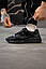 Костюм чоловічий штани Tech чорний спортивний комплект демісезонний осінній весняний, фото 8