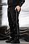 Костюм чоловічий штани Tech чорний спортивний комплект демісезонний осінній весняний, фото 9