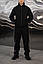 Костюм чоловічий штани Tech чорний спортивний комплект демісезонний осінній весняний, фото 4