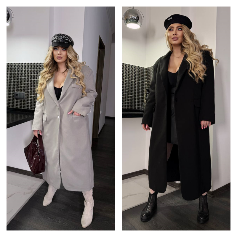 Пальто кашемірове на синтепоні