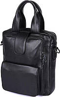 Сумка чоловіча Vintage 14479 Чорна