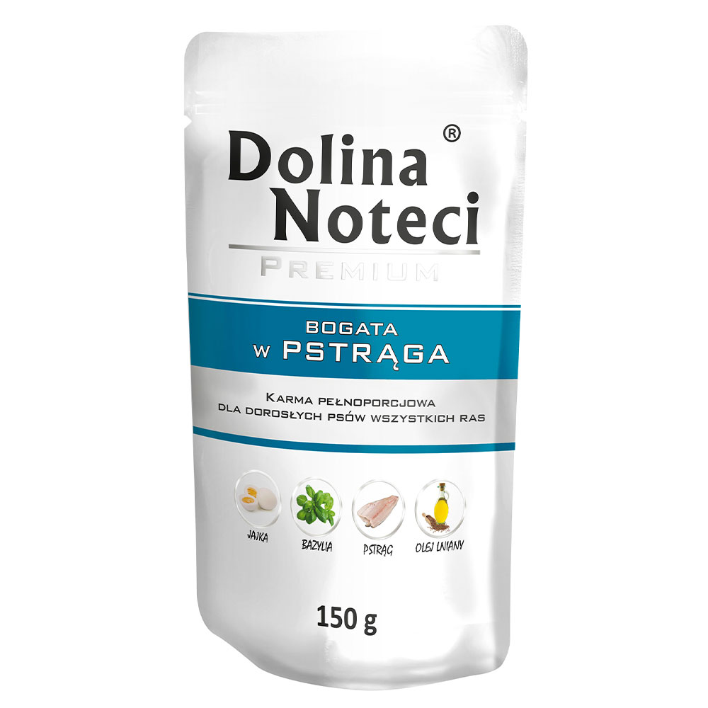 Вологий корм для собак з фореллю Dolina Noteci Premium 150 гр