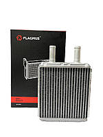 Радіатор опалювача салону ВАЗ 2170,1118 Алюмінієвий з кондиціонером Halla FLAGMUS