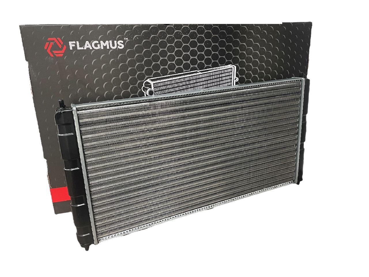 Радіатор охолодження ВАЗ 2123 алюмінієвий FLAGMUS
