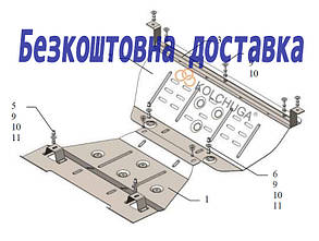 Захист двигуна MG Marvel R (2021-) (Захист двигуна МЖ Марвел Р) Кольчуга