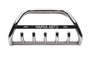 Кенгурятник WT004 (нерж) Peugeot Partner 1996-2008