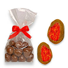 Сублімована полуниця у молочному шоколаді 100г.