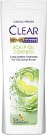 Шампунь жіночий Clear проти лупи "Баланс жирності шкіри голови" (360мл.)