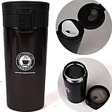 Термокружка з нержавіючої сталі для гарячих напоїв, 500 мл Caka coffee cup, фото 10