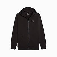 Худі чоловіче Puma Better Essentials Full-Zip 676815 01 (чорна, бавовна, мікрофліс, спортивна, бренд пума)