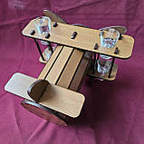 Міні-бар Літак з чарками, фото 5