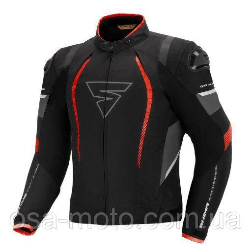 Мотокуртка Shima Solid PRO Black Red XL