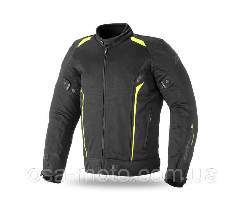 Мотокуртка Seventy JT32 Black Yellow XXXL