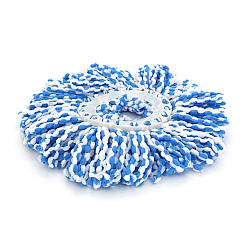 Сменна насадка для швабри LV-A01 синьо-біла, артикул 34136, для прибирання приміщень, Green Home