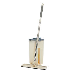 Швабра-ледарка Scratch з відром 5L, артикул 33982, виробник Voltronic, автоматичне віджимання.