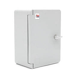 Бокс міцний з ABS пластику з монтажною панеллю 280х210х130, IP65