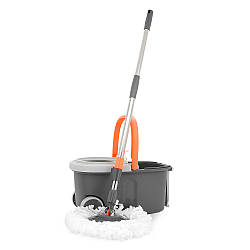 Набір для прибирання Easygo LV-A02 (швабра і відро з автовижимом) артикул 32996, виробник Green Home.