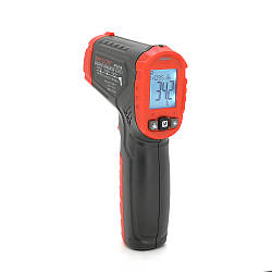 Інфрачервоний термометр Mayilon HT-641A, чорний, артикул 32290, для безконтактного вимірювання температури.