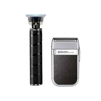 Комбо-набір для стрижки Hair Trimmer Skeleton + Sway Shaver (HT 7870BK+115 5201), фото 1
