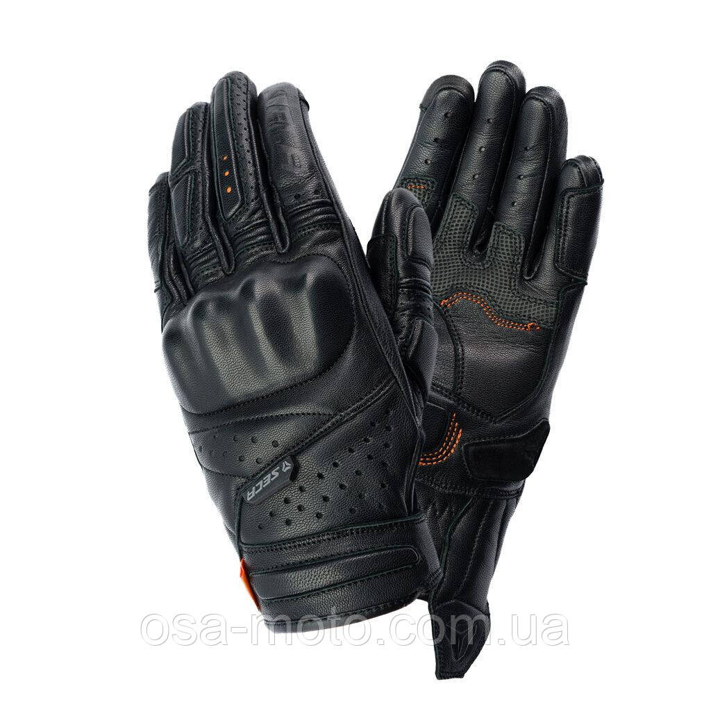 Моторукавички SECA Ghost D3O Black S