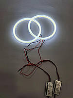 Ангельські оченята COB LED білий BMW E30/32/34 (4x120mm)