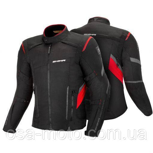 Мотокуртка Shima Rush Black Red L